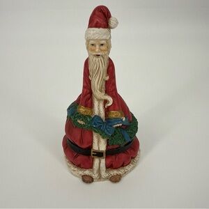 House of Lloyd Christmas Around the World 1995 Santa Bell Figurine Decor Vintage